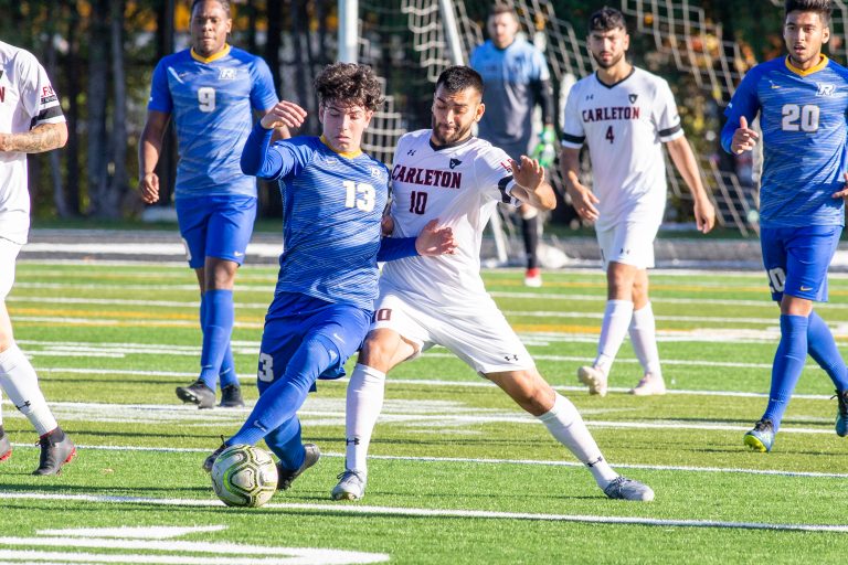 Carleton Ravens men's soccer defeats Ryerson 1-0 and wins the OUA ...